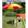 Garbuildman Pole Stabilizer Stand Applies to 1.41"/1.81”/2.12” Poles with 2