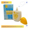 Protector Solar Sun Cream 90 Fps Crema Protege Humecta Pa