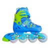 Kit Patinaje Niño Led Ajustables Con Mochila Protecciones
