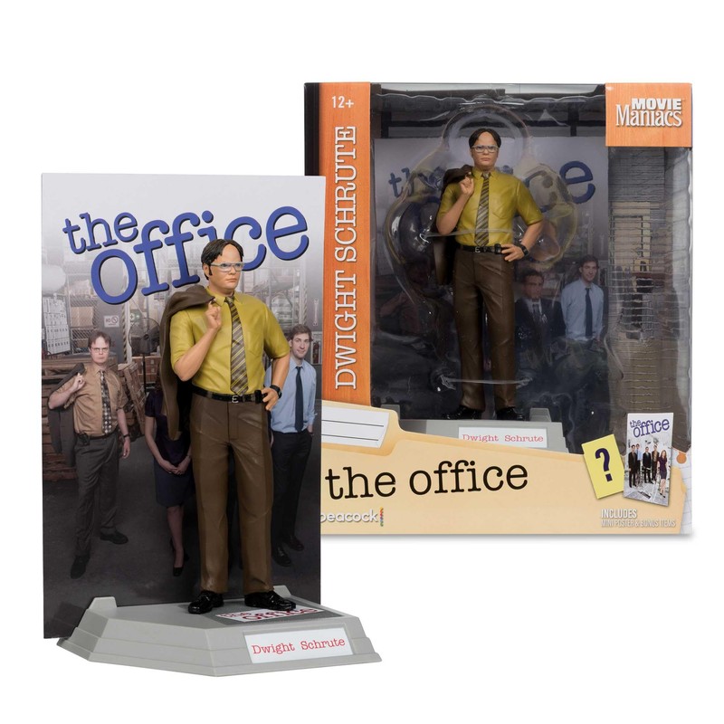 Dwight Schrute (The Office) 6in Posed Figure McFarlane Toys