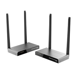 FAIRBEE Wireless HDMI, Plug & Play Wireless Hdmi Transmitter and Receiver Kit, KVM and IR Remote, HDMI Loop Out, Wireless Extender Live Streaming 1080P Video & Audio to TV/Projector/Monitor, 656FT