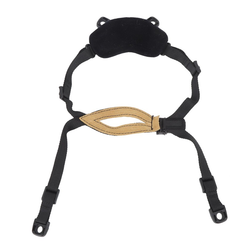 Helmet Chin Strap Outdoor Adjustable 4 Points Chin Strap for