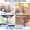 Toilet Tank Tablet Holder, Toilet Bowl Tablet Holder with Adjustable