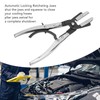 Hose Pinch Off Plier Ratcheting Jaws Swiveling Universal for Automobile