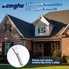 50 Pack Window Screen Plunger Latches with Caps, 5/32" X