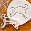 4 Dog Yoga Cookie Cutters (Warrior Pose 1, 2, Dog