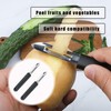 Pack of 2 Premium Potato Peeler, Vegetable Peeler, Professional Cucumber