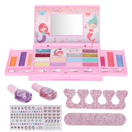 Nail Polish Cosmetic Toys Funny Children's Makeup Manicure Toy Sets Girl Cosmetics