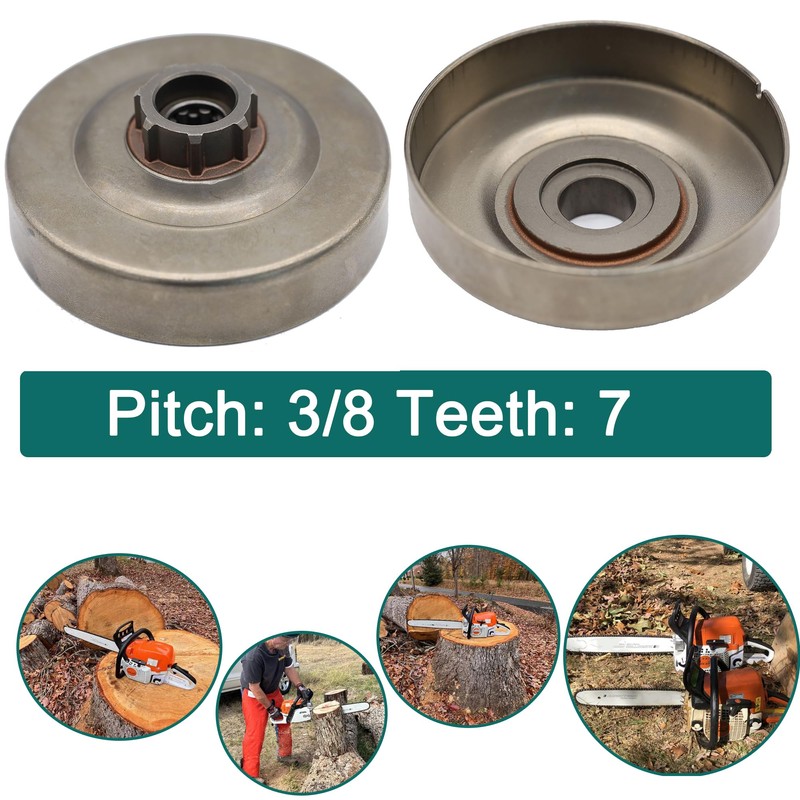 FJSaDobo Chain Sprocket Clutch E-Clip Needle Bearing for STIHL MS360