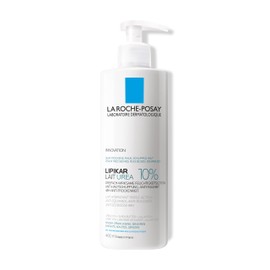 La Roche Posay Lipikar Lait Urea 10%, Moisturising Body Lotion with 10% Urea, Soothing Body Milk for Very Dry Skin, Triple Effective Skin Care, 400 ml