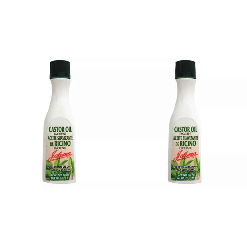 Jaloma Castor Oil Emollient - Aceite Suavizante De Ricino, 2oz