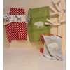 Fussenegger - blanket for babys Maja/Bambi red with white dots