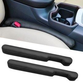 Nosxxus Leather Car Seat Gap Filler Spacer Universal Seat Gap Filler Plug for Car SUV Truck Fit Organizer Fill The Gap Between Seat and Console Stop Things from Dropping