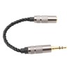 3.5 Male to 2.5 Female Adapter Portable Silver Plated Copper
