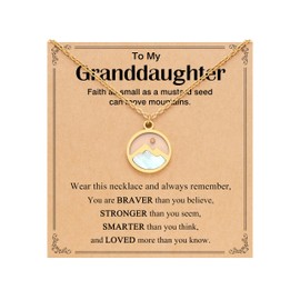 Eryuor Granddaughter Gifts from Grandma Jewelry Necklace Teen Girls Trendy Stuff 8 12 10 11 13 14 16 18 Year Old Birthday Confirmation Christmas Stocking Stuffers for Teens Teenage Ideas