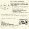 Handheld Body Fat Measuring Instrument BMI Meter Fat Analyzer Monitor