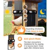 Automatic Chicken Coop Door Solar Powered with Timer/Light Sensor, Solar