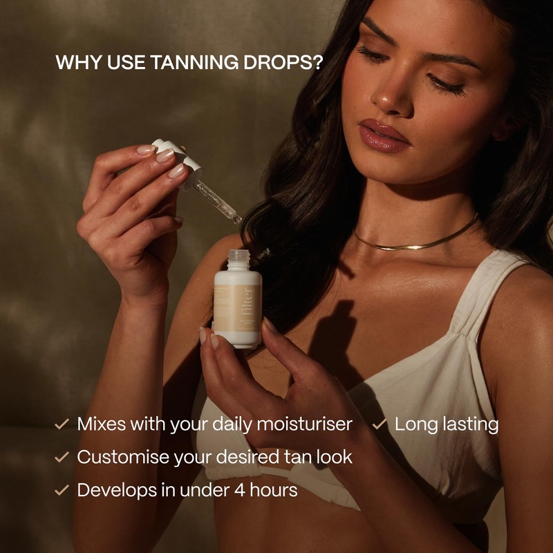 Filter by Molly-Mae Self Tanning Drops | Natural Looking Bronzed