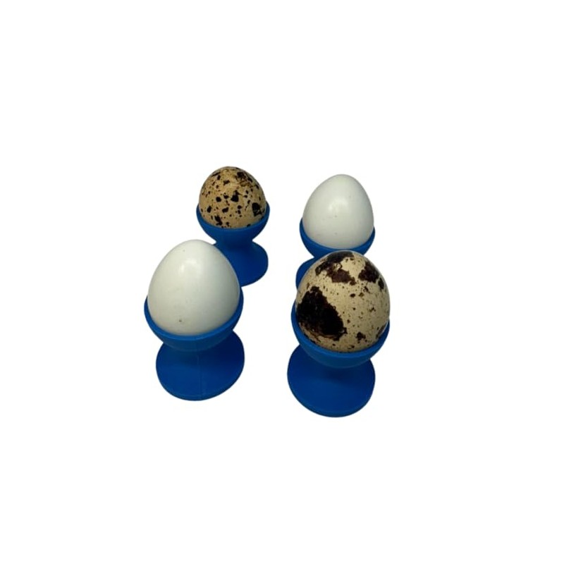 Undique Mini Egg Cup Set, Quail Egg Holders, Set of