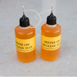 Kester 2x 50 ml.   KESTER 186   Rosin No Clean Soldering Solder Liquid Flux Reflow