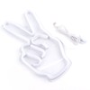 Neon Sign Light Innovative Victory Gesture Decorative Lamp USB Powered