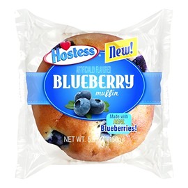 Hostess Jumbo Muffin, Blueberry, 1 Count (Pack of 36)