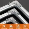 1/2 inch EMT Conduit Fittings Inside Corner Pull Elbow Zinc