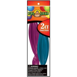 Fat Toad Punch Ball 2/Pkg-Assorted Colors