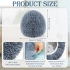 Kingdder 3 Pcs Toilet Lid Cover for Bathroom, Machine Washable,