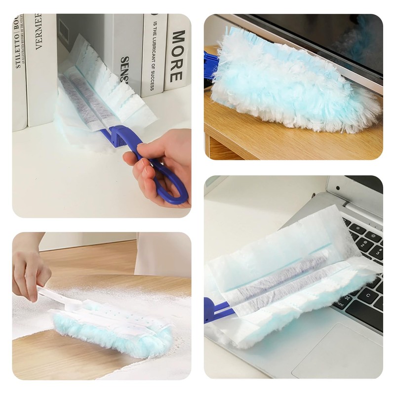 Pack of 15 Duster Replacement Head, Electrostatic Duster Replacement Head,
