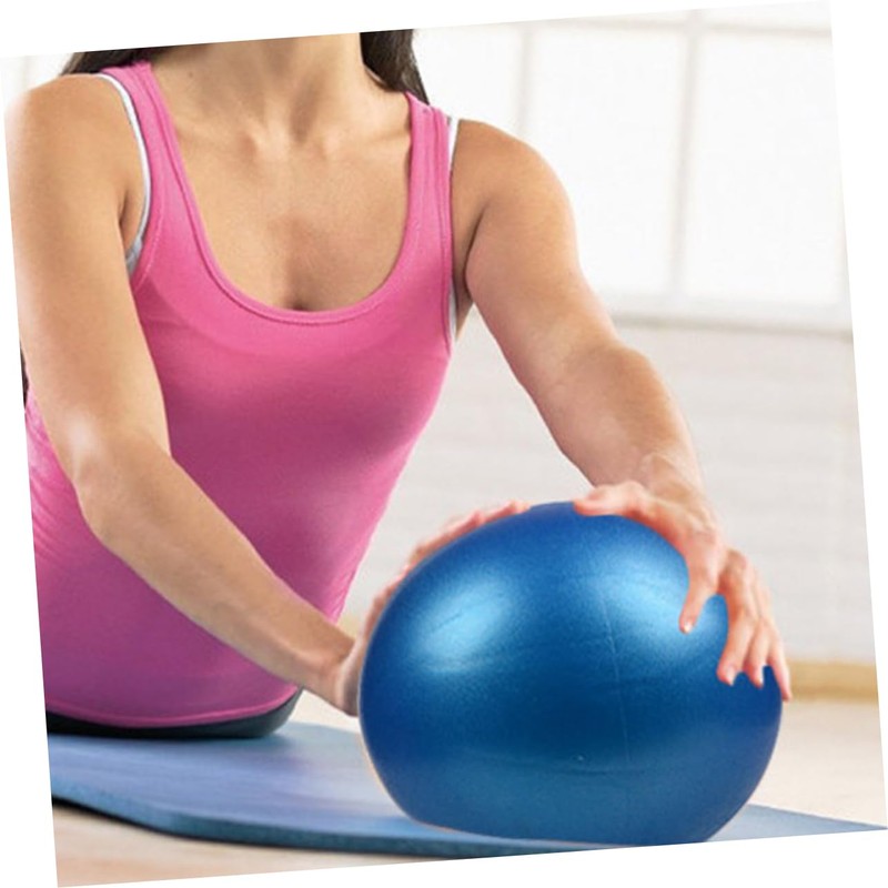 KOMBIUDA Ball 2pcs 25cm PVC Pilates Yoga Ball Explosion-Proof High