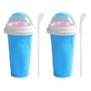2/3PCS Slushie Maker Cup Quick Freeze Magic Milkshake Cup Ice