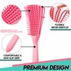 Magic Detangling Brush - Pink - for Hair Styling