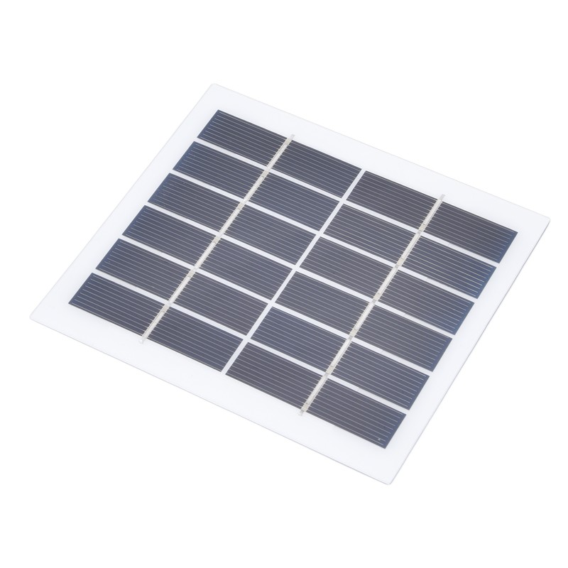 2 Pcs Portable Solar Panel 2W 6V Mini Solar Cells