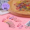 iJiZuo 450pcs Safety Pins with Clear Case(15 Colors)