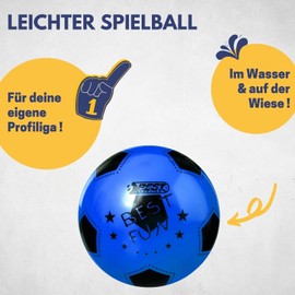 Best Sporting Fun PVC Ball 23 cm Football / Beach Ball / Water Ball, Coloured