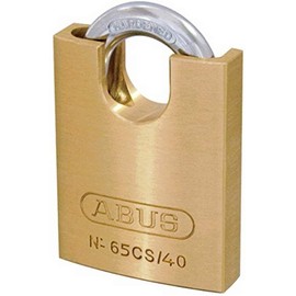 ABUS 65/40Cs Close Shackle Brass Padlock