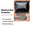 NACH Black Mailbox Wall Mount, 12.5 x 5 x 10