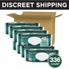 Depend XL Disposable Washcloths for Adults, 8 Flip-Top Packs, 42