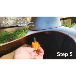 Frey Innovations, LLC Flambeau Grazing Deer Decoy Leg Fasteners