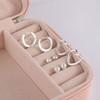 ALEXCRAFT Stud Earrings 925 Silver Earrings Set for Women Men