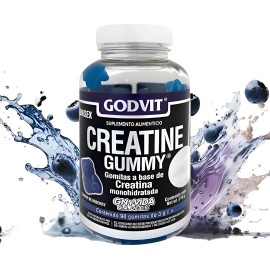 Gomitas De Creatina 90 Gomitas De 3 Gramos Cada Una Blueberry