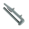 Pack of 2 Plastic End Caps Rail Stop Compatible with