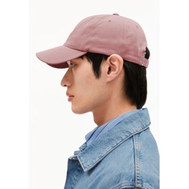 ARMEDANGELS Unisex cap made of organic cotton YENAAS BOLD, Light Berry, Unit size