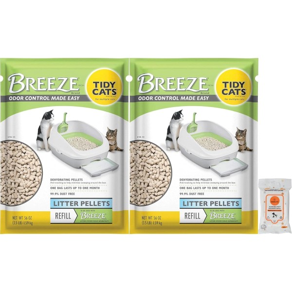 Does not apply (2 Pack) Tidy Cat Breeze Pellets, 3.5