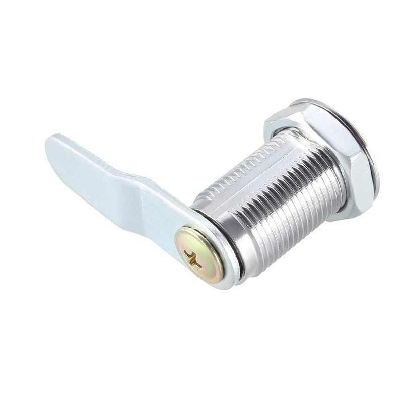 sourcing map Cam Lock 1-1/8" Cylinder Long Cabinet Locks with