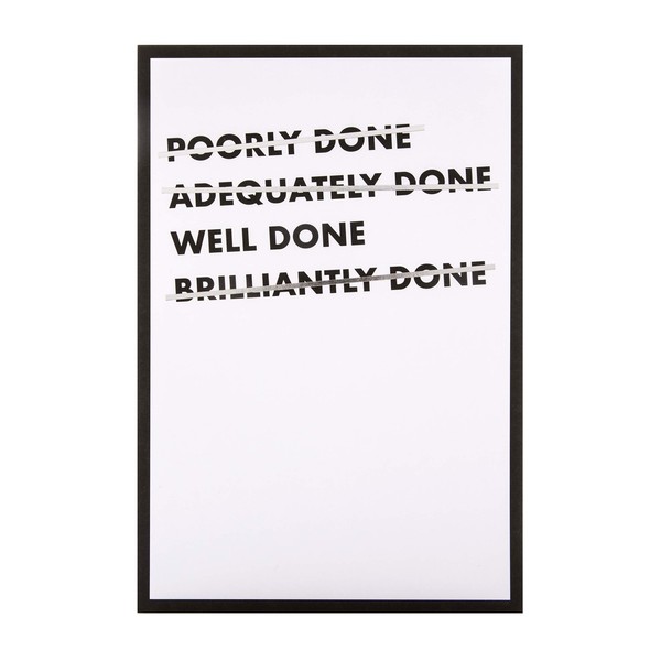 Congratulations (Well Done) Card from Hallmark - Contemporary Humour Design