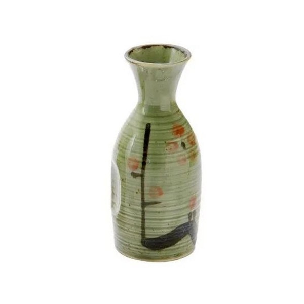 JapanBargain 2727, Sake Bottle Japanese Porcelain Saki Carafe Sake Decanter, 9.5 oz, Made in Japan