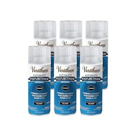 Varathane 200081-6PK Water-Based Ultimate Polyurethane, 11.25 oz, Gloss, 6 Pack