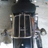 Qiilu Motorcycle Rear Pannier Rack Mount Fits XL883/1200 X48 (Silver),